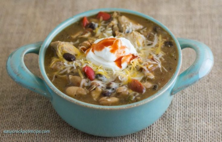 Hearty Crock Pot Chicken Chili Recipe