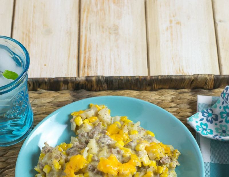 Crock Pot Cowboy Casserole Easy Crock Pot Recipe