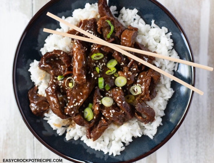 Crock Pot Mongolian Beef Recipe